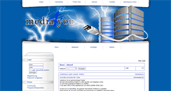 Desktop Screenshot of media4you-cb.de