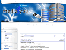 Tablet Screenshot of media4you-cb.de